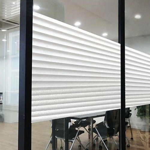 

Window Covering Film Static Privacy Decoration Self Adhesive for UV Blocking Heat Control Glass Window Stickers 100X45CM