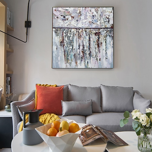 

Oil Painting Handmade Hand Painted Wall Art Abstract Canvas Painting Home Decoration Decor Stretched Frame Ready to Hang