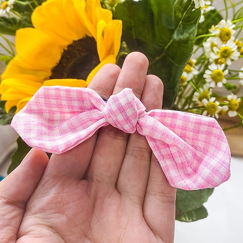 

Dog Cat Hair Bow Plaid / Check Bowknot Fashion Cute Party Dailywear Dog Clothes Puppy Clothes Dog Outfits Breathable hairpin-A hairpin-B Costume for Girl and Boy Dog Polyester