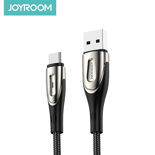 

1 Pack Joyroom USB C Cable 3.3ft 6.6ft 10ft USB A to USB C 3 A Charging Cable Fast Charging High Data Transfer Nylon Braided Durable For Samsung Xiaomi Huawei Phone Accessory