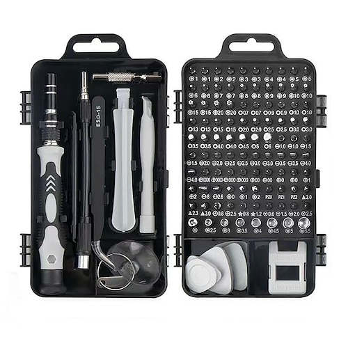 

115 In 1 Screwdriver Set, Multi-functional Household Precision Screwdriver, Watch, Mobile Phone Dismantling Tool