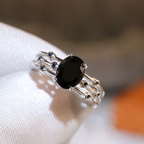 

Anello Feste Classico Nero Rame Semplice Elegante 1 pc / Per donna