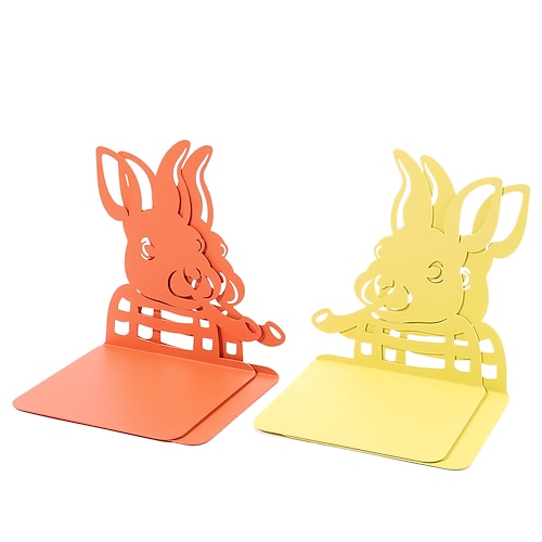 

Book Ends 1 Pair Metal Bookends for School Office Home Easy to Carry Easy to Install 4.725.984.44 inch