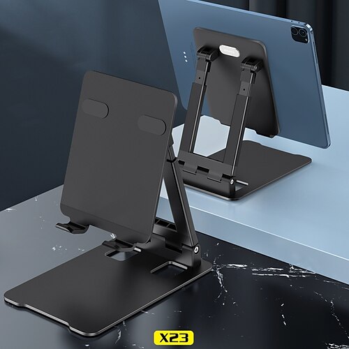 

Phone Stand Tablet Stand Universal Anti-Slip Angle Height Adjustable Phone Holder for Desk Compatible with iPad Tablet All Mobile Phone Phone Accessory