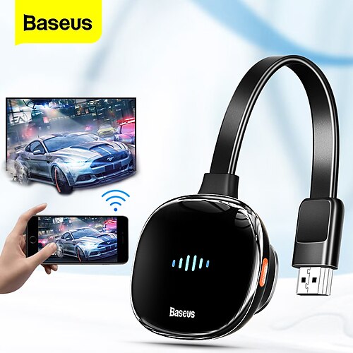 

Baseus Meteorite Shimmer Wireless Display Adapter Black