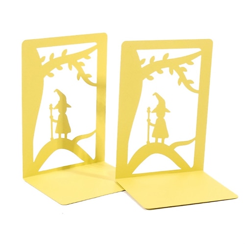 

Book Ends 1 Pair Metal Bookends for School Office Home Easy to Carry Easy to Install 4.723.706.73 inch