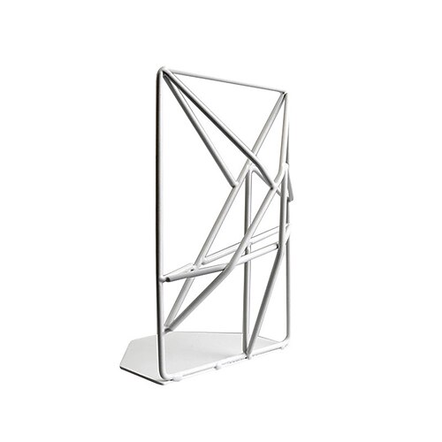 

Book Ends 1 Pair Metal Decorative Bookends Non-Slip Bookends Bookends for School Office Business Easy to Carry Vintage Economy Universal Nonskid Heavy Duty 4.723.157.28 inch