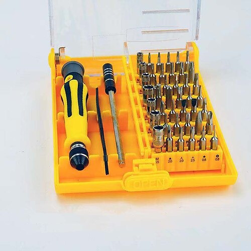 

Tool 45 In One Screwdriver Set Household Maintenance Tool Mobile Phone Computer Disassembly Tool Set