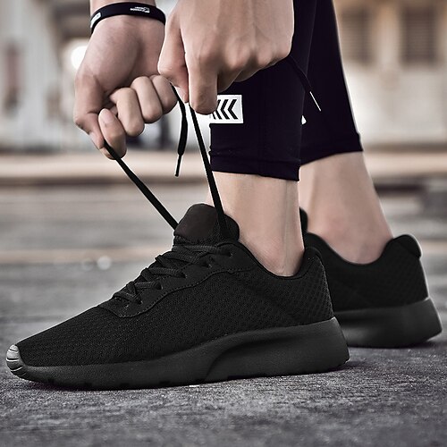 

summer men's small size 35 sports casual shoes 36 flying woven running shoes 37 oversized 45 all black 46 mesh shoes 47