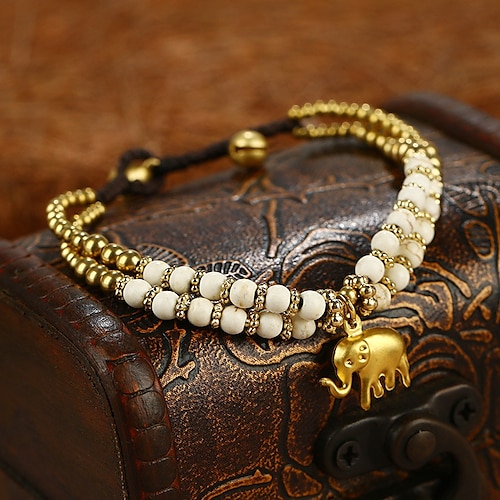 

Women's Bracelets Ethnic Style Street Elephant Bracelets & Bangles