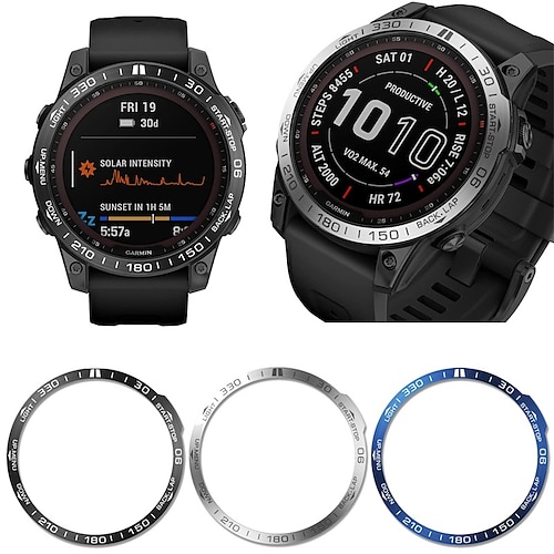 

1 Pack Watch Case Compatible with Garmin Fenix 7 Rugged All Around Protective Shockproof Alloy Watch Cover