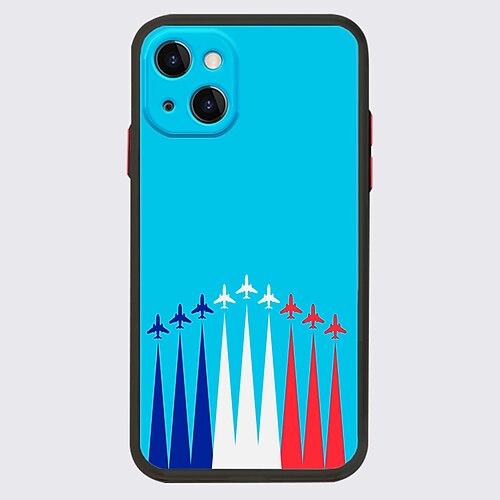 

14 Juillet 2022 Bonne Fête Nationale Français Phone Case For Apple iPhone 13 Pro Max 12 11 SE 2022 X XR XS Max 8 7 Unique Design Protective Case Dustproof Shockproof Back Cover TPU