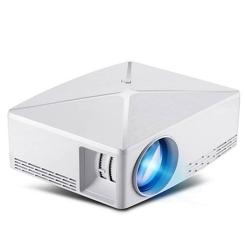 

HODIENG CD80 LED Projector Built-in speaker WIFI Projector Video Projector for Home Theater 1080P (1920x1080) 3800 lm Android6.0 Compatible with TV Stick HDMI USB TF VGA