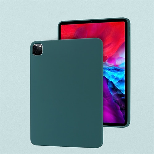 

Tablet Case Cover For Apple iPad Air 5th iPad 10.2'' 9th 8th 7th iPad Air 3rd iPad Pro 4th 12.9'' iPad mini 6th iPad Pro 11'' 3rd Full Body Protective Dustproof Solid Colored Silica Gel