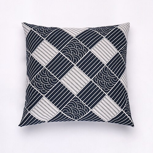 

Ocean Style 1 pcs Square Print Cushion Cover Without Filler 4545cm