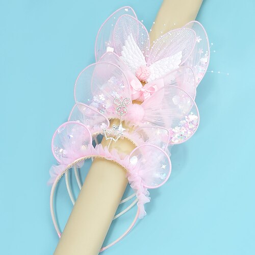 

Kids Girls' Active / Sweet Daily Rabbit Cartoon Hair Accessories Green / Pink / Yellow