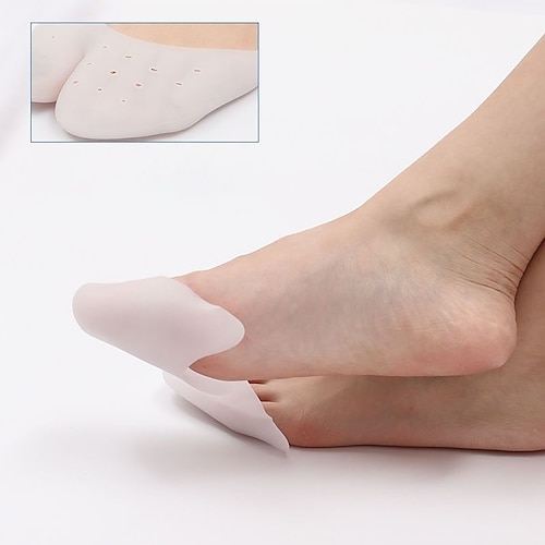 

Women's Silicone Forefoot Pad Anti-Wear Height Increasing Fixed Casual / Daily White / Rosy Pink 1 Pair All Seasons