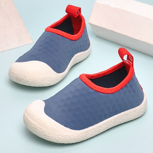 

Boys Girls' Sneakers Sports & Outdoors Casual Comfort Beach Elastic Fabric Breathability Sporty Look Toddler(2-4ys) Home Daily Walking Shoes LeisureSports Green Blue Spring Summer