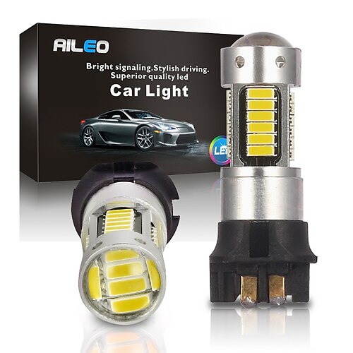 

2 pièces Automatique LED Feux de freinage Ampoules électriques LED SMD 30 D'air Prêt à l'emploi Ultra léger Pour Universel Toutes les Années