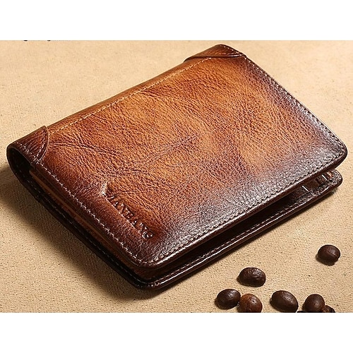 

Men's Wallet Cowhide Vintage Date Office & Career MBQ00877BHZ rubbing yellow-brown MBQ00877BF rubbing brown MBQ00877BLH rubbing blue-gray