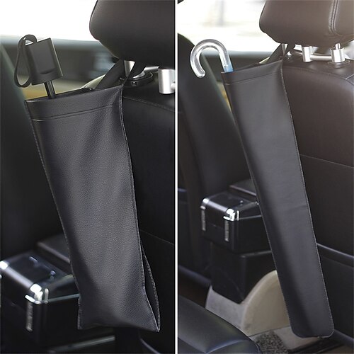 

Car Umbrella Bag Multifunctional Leather Storage Bag Umbrella Storage Cover Foldable Portable Hanging Rainproof Umbrella Cover