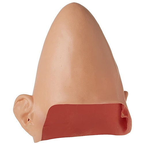 

Costume Egg Head Conical Alien Skull Cap