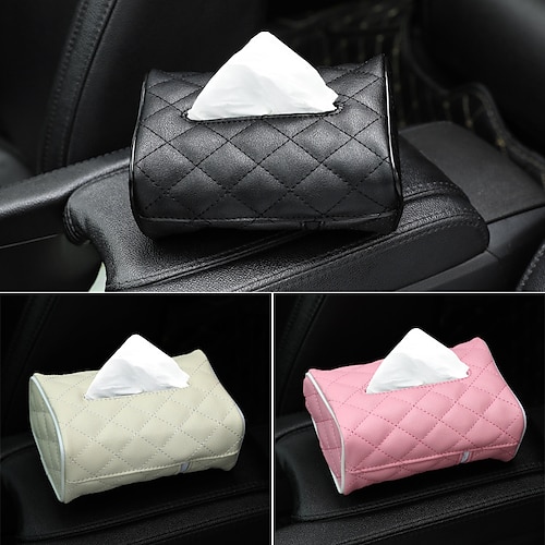 

Starfire 1 Pack Tissue Boxes With Disposable Napkins Tissue Boxes Car Accessories Tissue Bag Organizer Car Decoration Auto Storage