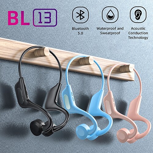 

BL13 Bone Conduction Headphone Ear Hook Bluetooth5.0 Ergonomic Design Stereo for Apple Samsung Huawei Xiaomi MI Yoga Camping / Hiking Running Mobile Phone