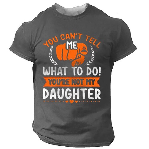 

Herren T Shirt Graphic Rundhalsausschnitt Grün Gelb Grau Schwarz Übergröße Casual Täglich Kurzarm Bekleidung Baumwolle Cool Casual