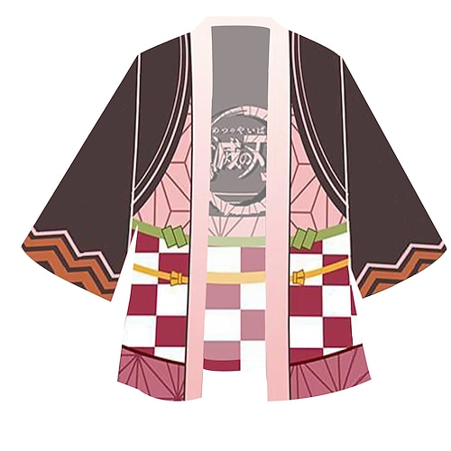 

Inspired by Demon Slayer Kamado Nezuko Kamado Tanjiro Anime Cartoon Polyster Anime Classic Street Style Top For Men's / Women's / Couple's