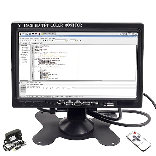 

KSJ-701 7 inch LCD 1/4 inch color CMOS Wired 7 inch Car Reversing Monitor LCD Screen / AHD for Car Reversing camera