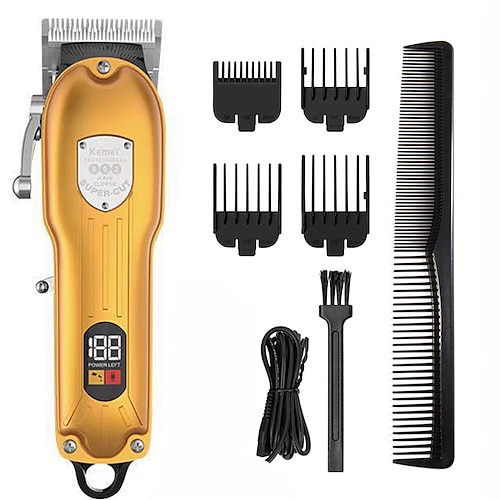 

Professional Hair Trimmer For Men Electric Hair Clipper Beard Rechargeable Hair Cutting Machine 10W Power