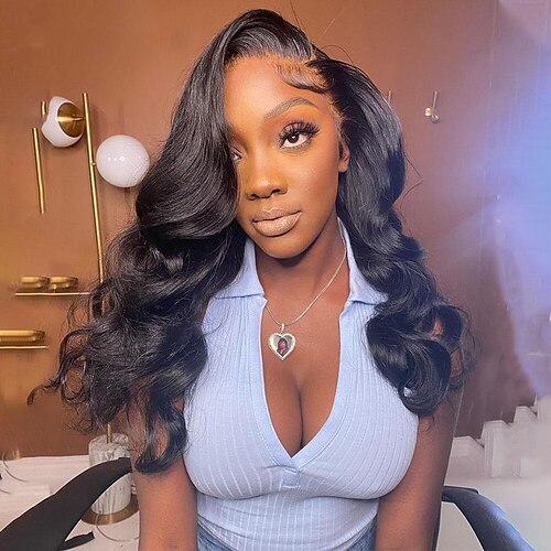 

Barzilian 13x4 Loose Wave Transparent Lace Front Wig For Women 10-30inch Hd Lace Frontal Human Natural Hair Wig With Baby Hair