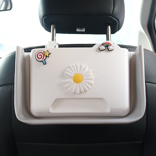 

Car Backseat Organizer Easy to Install Durable Space-saving Plastic For SUV Truck Van