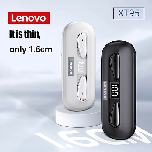 

Lenovo XT95 Auricolari wireless Cuffie TWS Nell'orecchio Bluetooth5.0 Stereo Con la scatola di ricarica Bassi profondi per Apple Samsung Huawei Xiaomi MI Viaggi Jogging Scalata in montagna Cellulare