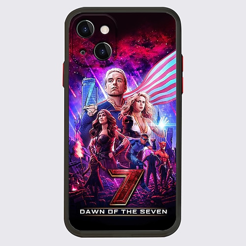 

The Boys Anime Phone Case For Apple iPhone 13 Pro Max 12 11 SE 2022 X XR XS Max 8 7 Unique Design Protective Case Transparent Pattern Dustproof Back Cover TPU