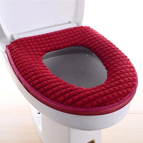 

wholesale zipper toilet seat household polyester toilet seat universal washable toilet seat comfortable toilet seat