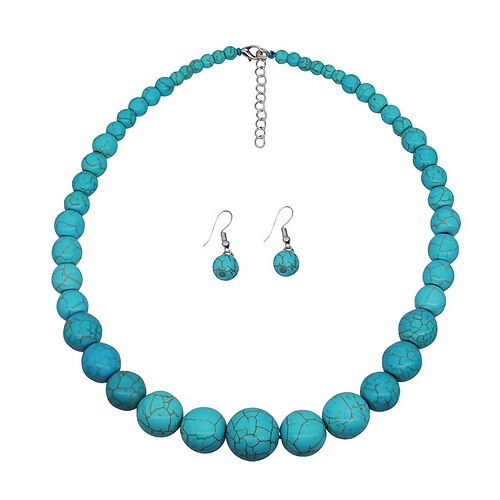 

Damen Halsketten Ethnischer Stil Strasse Geometrie Schmuck-Set