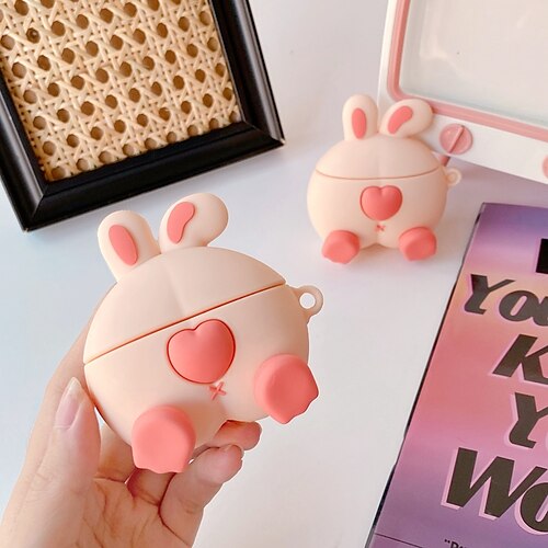 

Case Cover Compatible with AirPods Pro Airpods 1/2 AirPods 3 Dustproof Shockproof Animal TPU Headphone Case