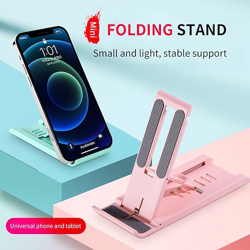 

Phone Stand Folding Phone Holder Stand Desk for IPhone Samsung Xiaomi Mobile Phone Support Telephone Holder for Phone Laptop Stand