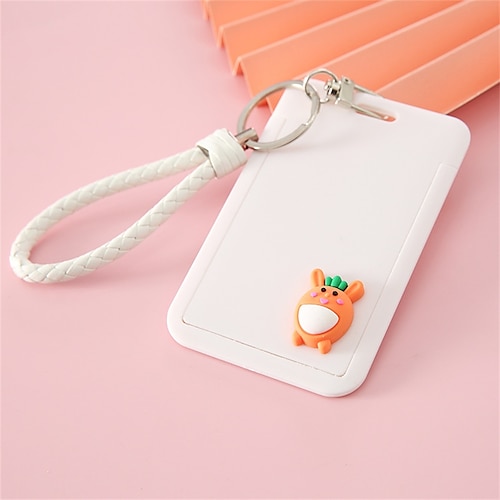 

ID Card Holder Plastic Name Card Holder Professional Multi for Women Men