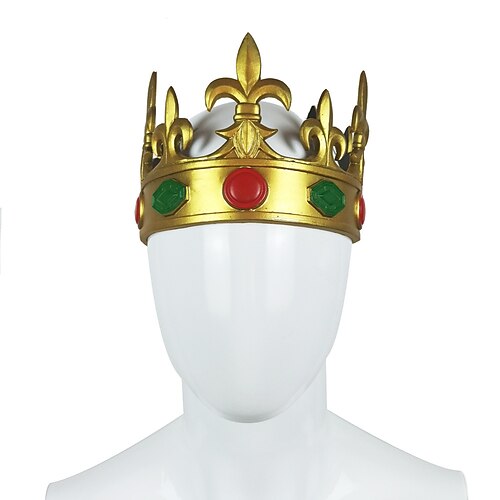 

forastero Retro Antiguo Medieval Corona Hombre Disfraz Cosecha Cosplay Fiesta / Noche Tiaras Mascarada