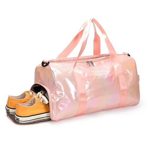 

New Colorful Fabric Portable Large-capacity Fitness Bag Women's Outdoor Leisure Sports Travel Swimming Yoga Bag