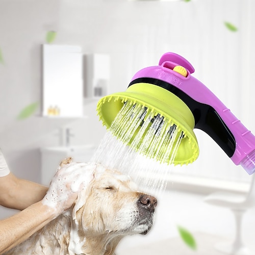 

Pet Shower Dog Bath Brush Pet Bather Cat And Dog Massage Shower Head Pet Bath Gloves Brush Bristles