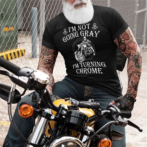 

Men's Unisex T shirt Tee 3D Print Graphic Prints Letter Crew Neck Street Daily Print Short Sleeve Tops Designer Casual Vintage Big and Tall Black Gray Army Green / Summer / Summer
