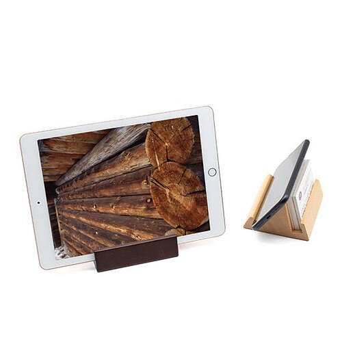

Wood Business Card Holder Black Walnut Name Card Holder Organizer Office Desktop Card Display Stand Storage,