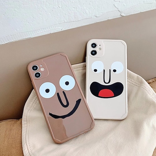 

Phone Case For Apple Classic Series iPhone 12 Pro Max 11 SE 2022 X XR XS Max 8 7 Plus Bumper Frame Full Body Protective Soft Edges Cartoon TPU