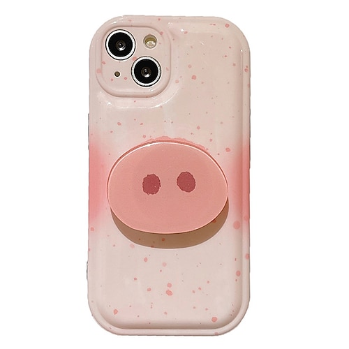 

Phone Case For Apple Classic Series iPhone 13 Pro Max 12 11 X XR XS Max Portable with Stand Shockproof Cartoon TPU
