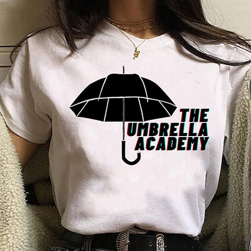 

Inspired by The Umbrella Academy Season 3 TV Series T-shirt TV Movie 100% Polyester Anime Classic Street Style T-shirt For Men's / Women's / Couple's