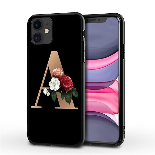 

téléphone Coque Pour Apple Série Classique iPhone 13 12 11 Pro Max Mini X XR XS Max 8 7 Plus Portable Motif Antichoc Graphic Fleur TPU